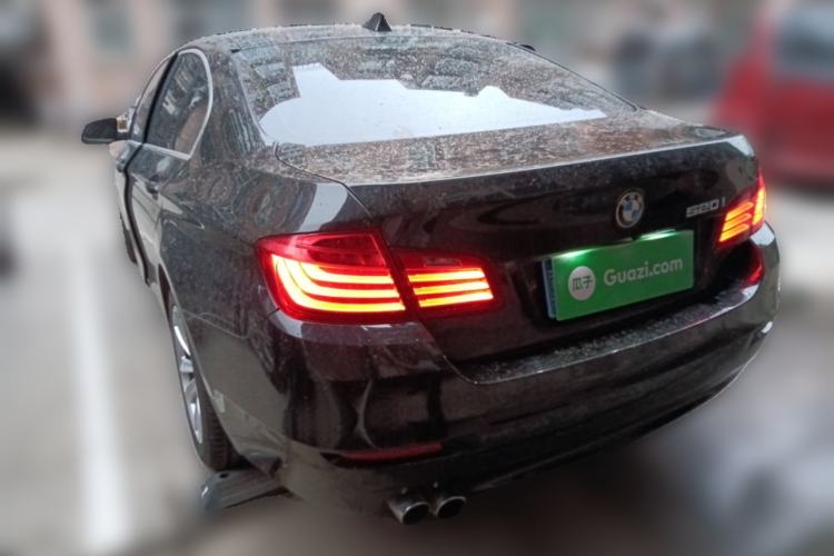 Used BMW 5 Series 2015 520i Elegant Edition Rear Left 45 Deg