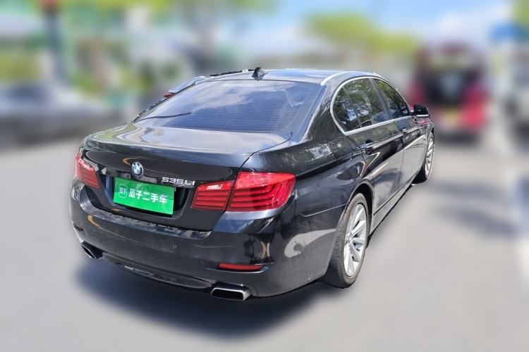 Used BMW 5 Series 2015 535Li Leading Model Rear Right 45 Deg