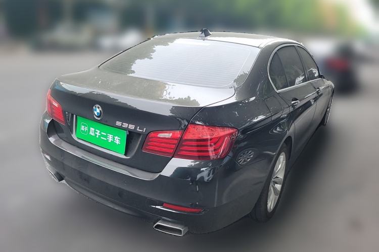 Used BMW 5 Series 2015 535Li Leading Model Rear Right 45 Deg