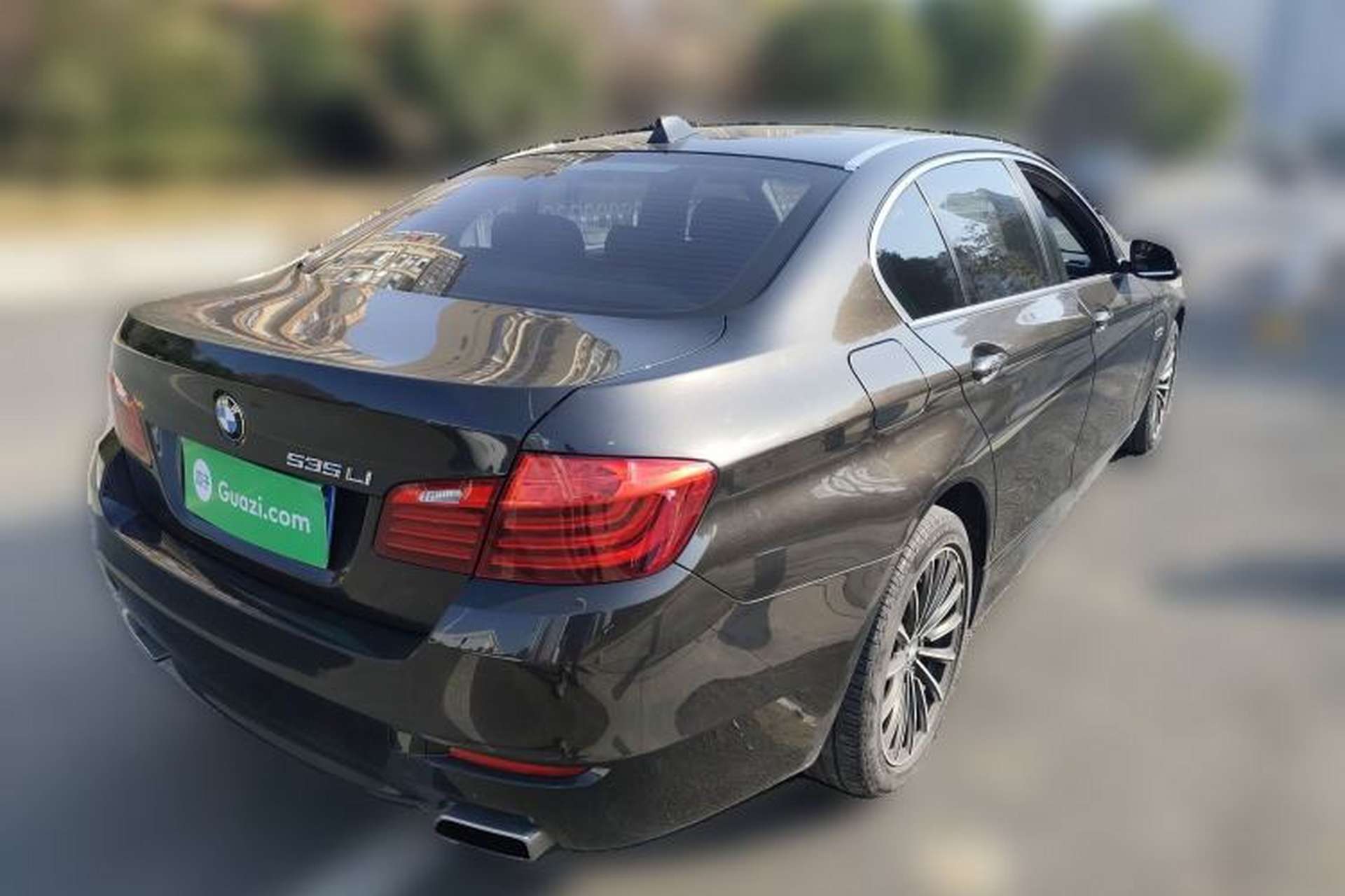 Used BMW 5 Series 2015 535Li Leading Model Rear Right 45 Deg