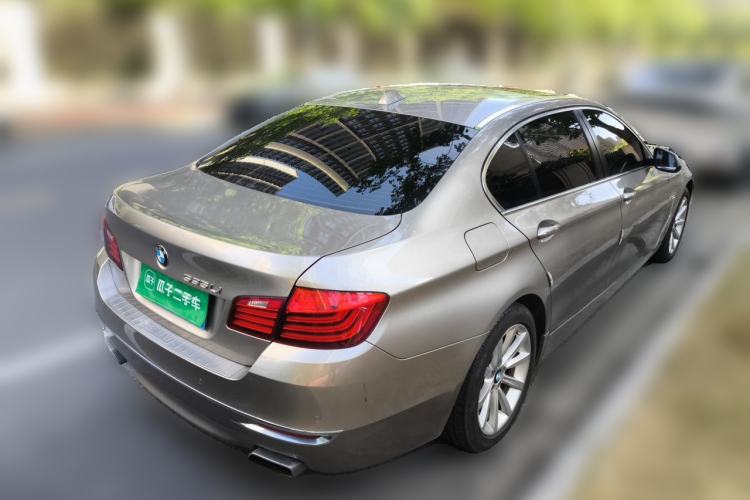 Used BMW 5 Series 2015 535Li Leading Model Rear Right 45 Deg