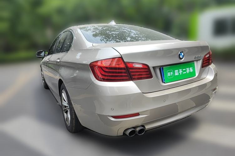 Used BMW 5 Series 2015 520i Elegant Edition Rear Left 45 Deg