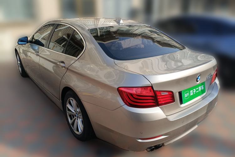 Used BMW 5 Series 2015 520i Elegant Edition Rear Left 45 Deg