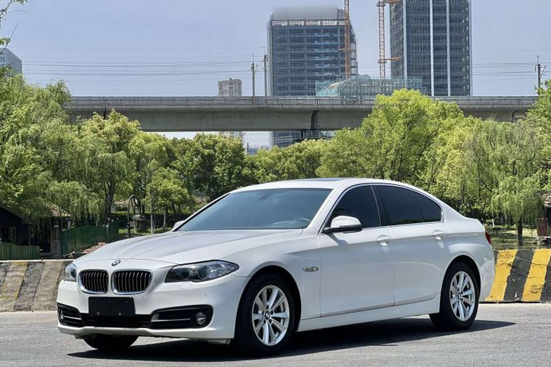 Used BMW 5 Series 2015 520i Elegant Edition Front Left 45 Deg