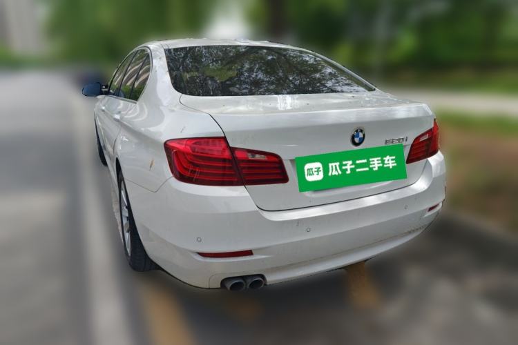 Used BMW 5 Series 2015 520i Elegant Edition Rear Left 45 Deg