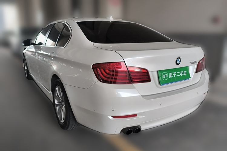 Used BMW 5 Series 2015 520i Elegant Edition Rear Left 45 Deg