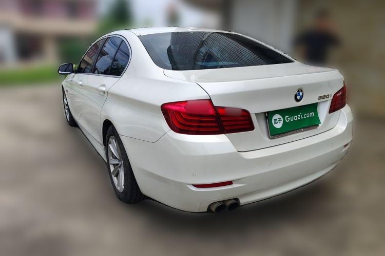Used BMW 5 Series 2015 520i Elegant Edition Rear Left 45 Deg