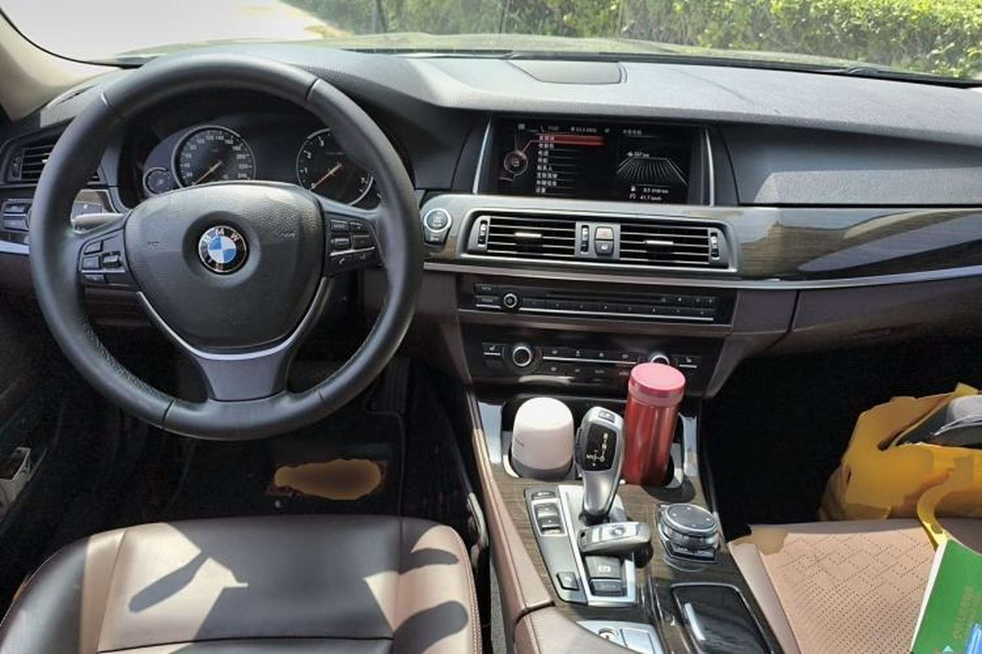 Used BMW 5 Series 2017 525Li Luxury Design Package Center Console