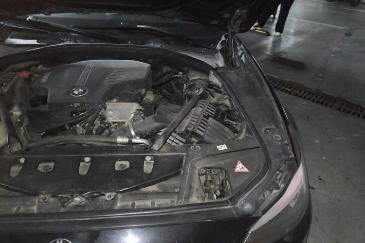 Used BMW 5 Series 2017 525Li Luxury Design Package Engine Bay Left