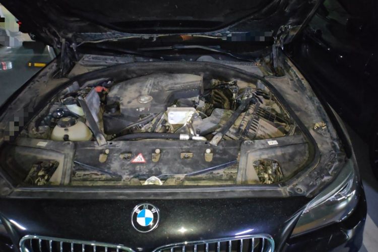 Used BMW 5 Series 2017 525Li Luxury Design Package Engine Bay Left