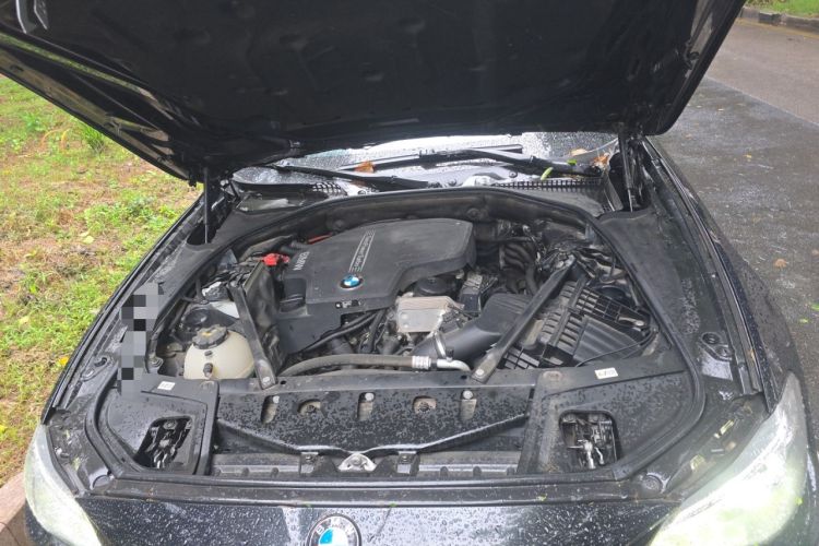 Used BMW 5 Series 2017 525Li Luxury Design Package Engine Bay