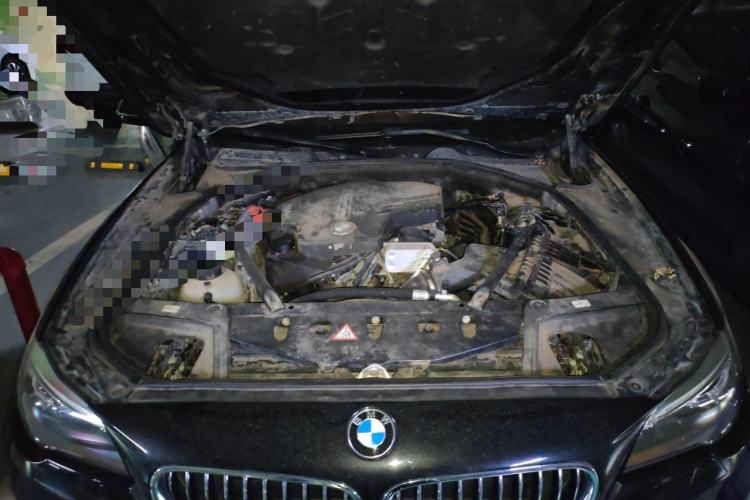 Used BMW 5 Series 2017 525Li Luxury Design Package Engine Bay