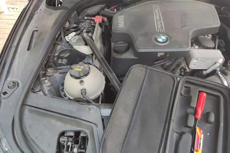 Used BMW 5 Series 2017 525Li Luxury Design Package Engine Bay Right