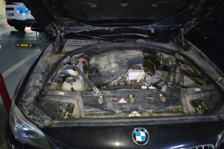 Used BMW 5 Series 2017 525Li Luxury Design Package Engine Bay Right