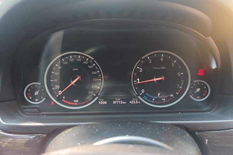 Used BMW 5 Series 2017 525Li Luxury Design Package Instrument Cluster