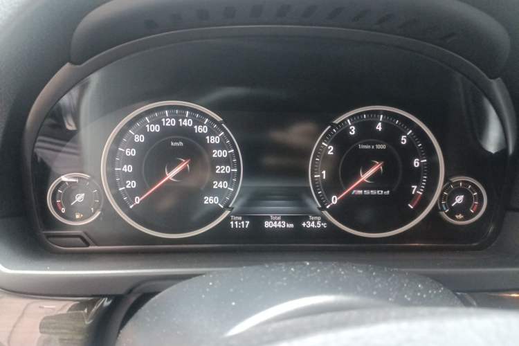 Used BMW 5 Series 2017 525Li Luxury Design Package Instrument Cluster