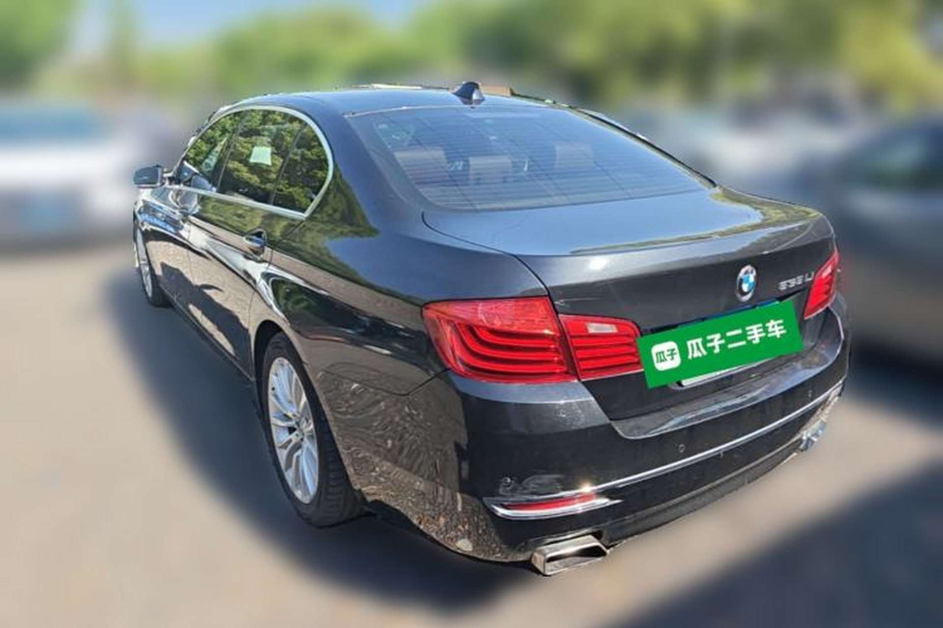 Used BMW 5 Series 2017 525Li Luxury Design Package Rear Left 45 Deg