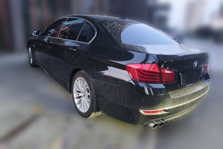 Used BMW 5 Series 2017 525Li Luxury Design Package Rear Left 45 Deg