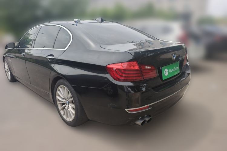 Used BMW 5 Series 2017 525Li Luxury Design Package Rear Left 45 Deg