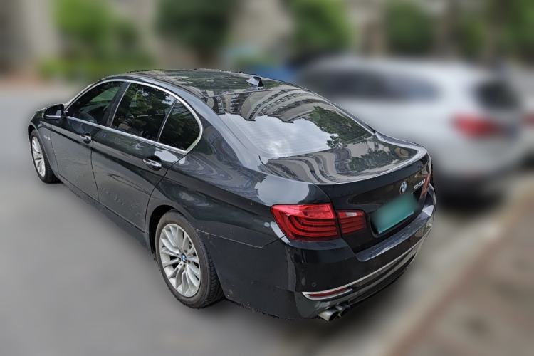 Used BMW 5 Series 2017 525Li Luxury Design Package Rear Left 45 Deg