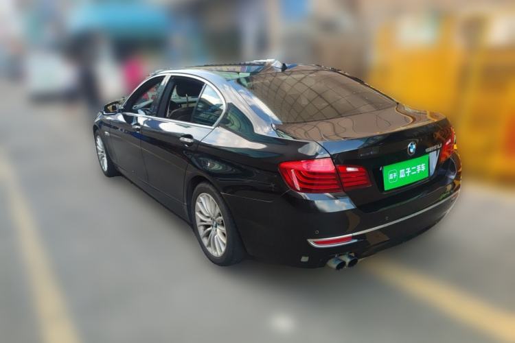 Used BMW 5 Series 2017 525Li Luxury Design Package Rear Left 45 Deg