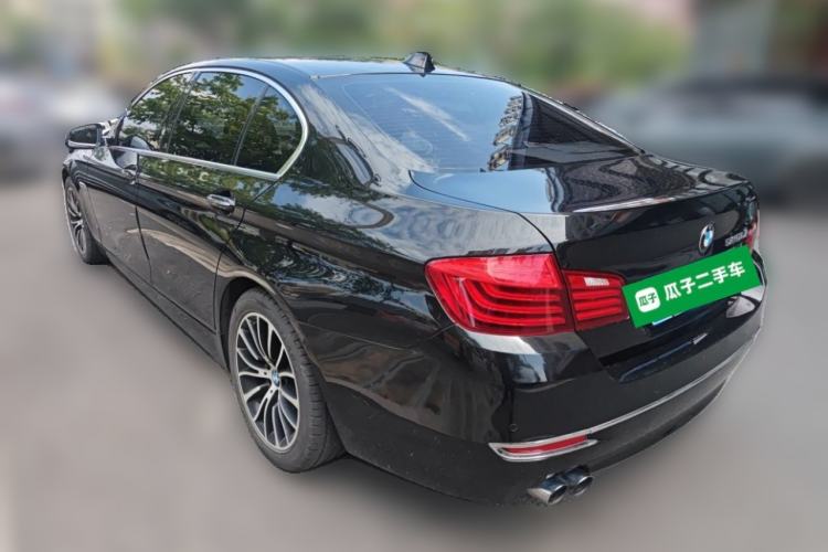Used BMW 5 Series 2017 525Li Luxury Design Package Rear Left 45 Deg