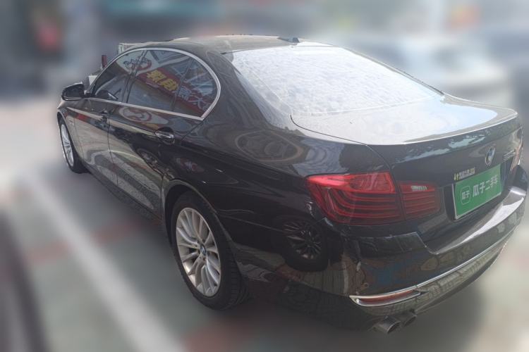 Used BMW 5 Series 2017 525Li Luxury Design Package Rear Left 45 Deg