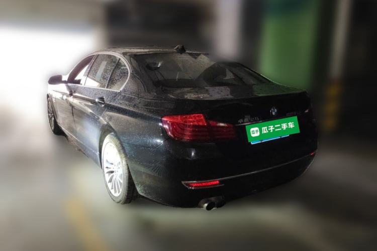 Used BMW 5 Series 2017 525Li Luxury Design Package Rear Left 45 Deg
