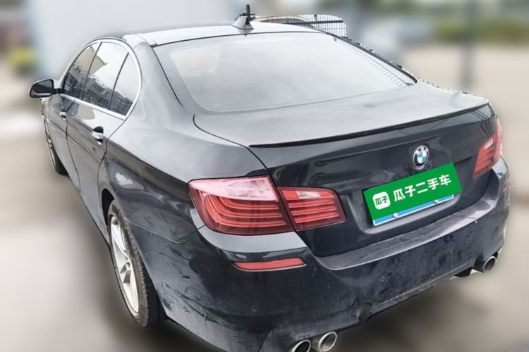 Used BMW 5 Series 2017 525Li Luxury Design Package Rear Left 45 Deg