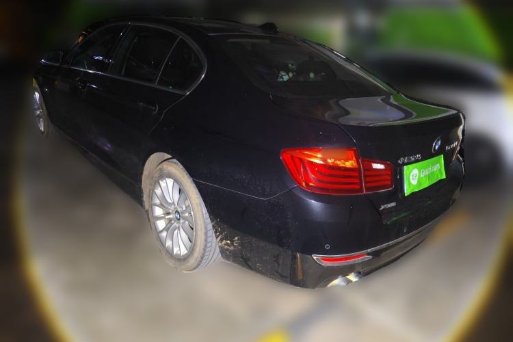 Used BMW 5 Series 2017 525Li Luxury Design Package Rear Left 45 Deg