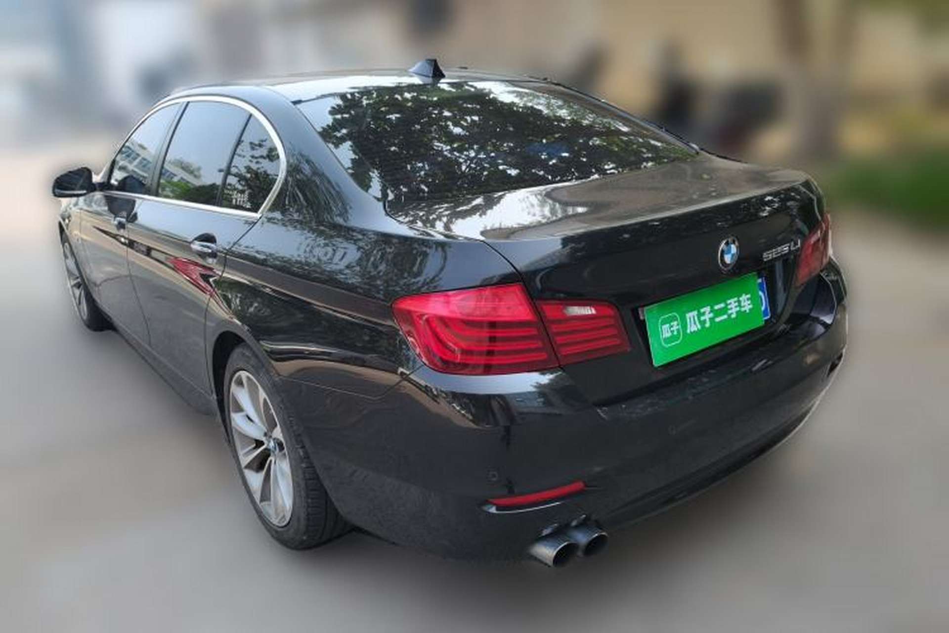 Used BMW 5 Series 2017 525Li Leading Model Rear Left 45 Deg