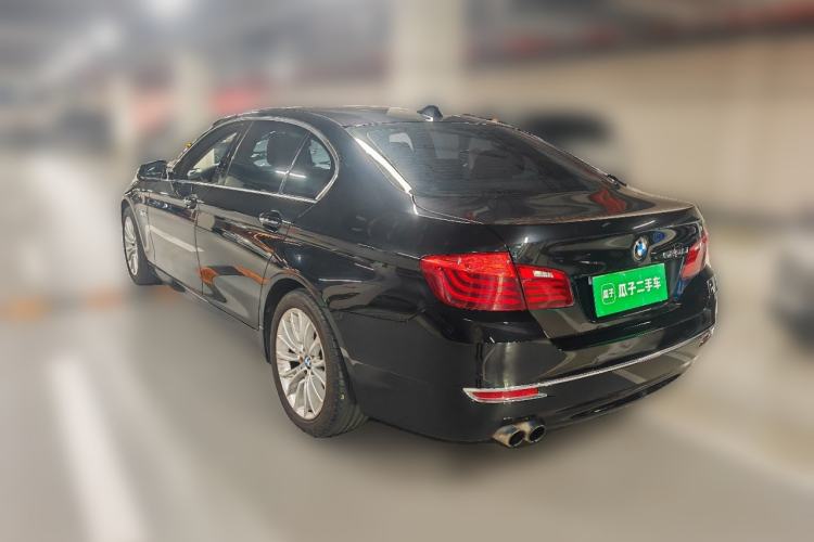 Used BMW 5 Series 2017 525Li Luxury Design Package Rear Left 45 Deg