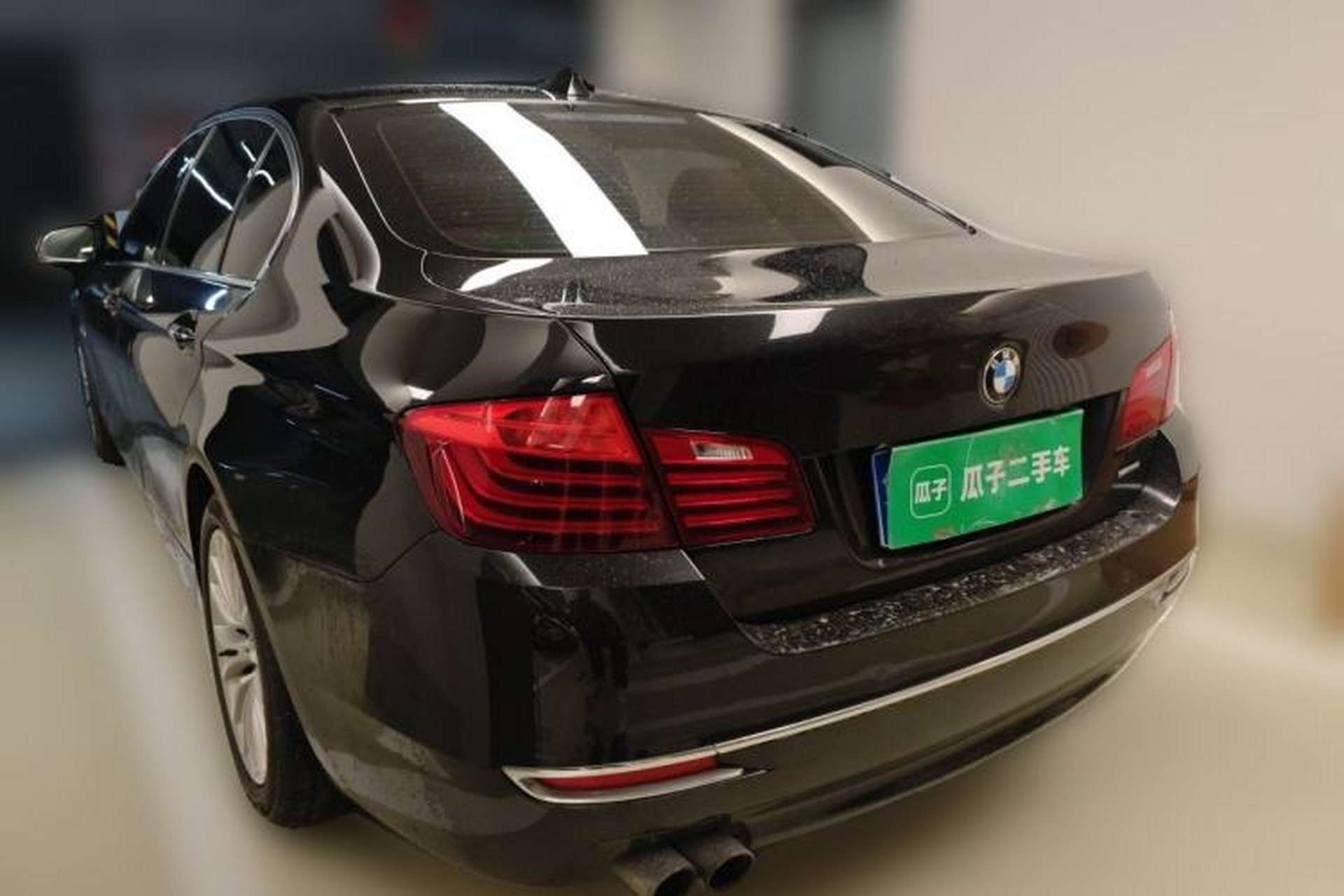Used BMW 5 Series 2017 525Li Luxury Design Package Rear Left 45 Deg
