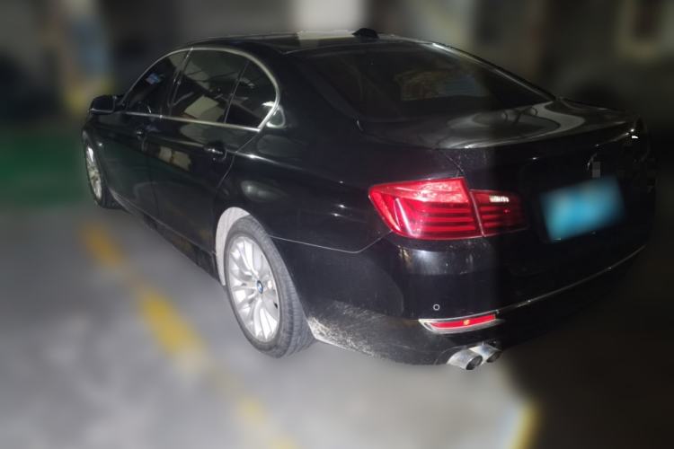Used BMW 5 Series 2017 525Li Luxury Design Package Rear Left 45 Deg