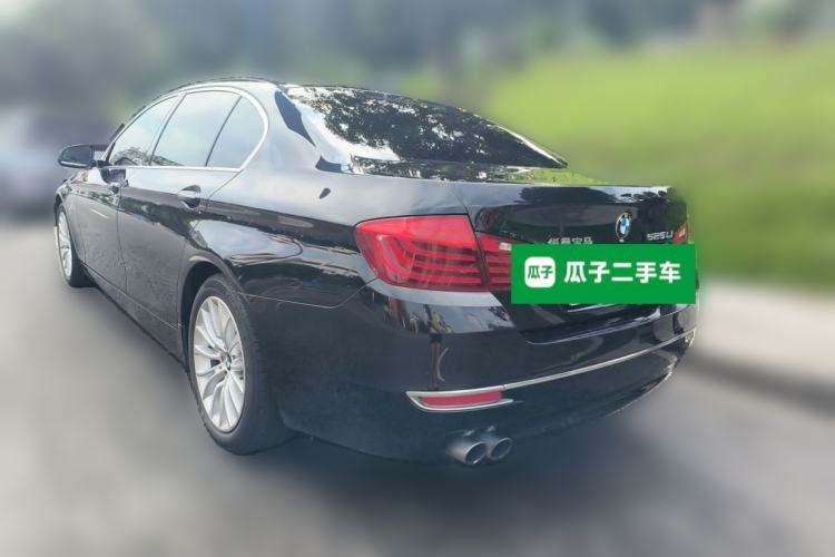 Used BMW 5 Series 2017 525Li Luxury Design Package Rear Left 45 Deg