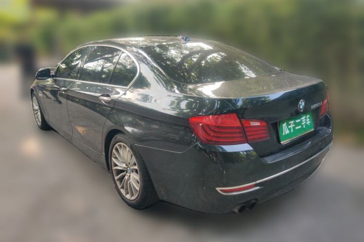Used BMW 5 Series 2017 525Li Luxury Design Package Rear Left 45 Deg