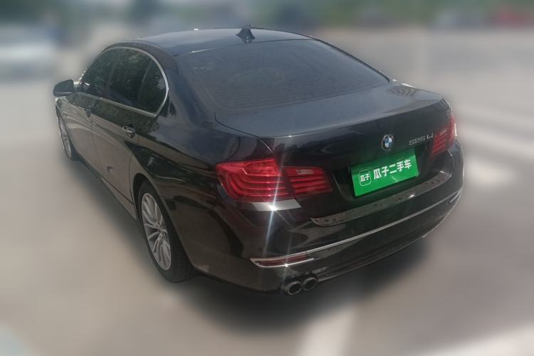 Used BMW 5 Series 2017 525Li Luxury Design Package Rear Left 45 Deg