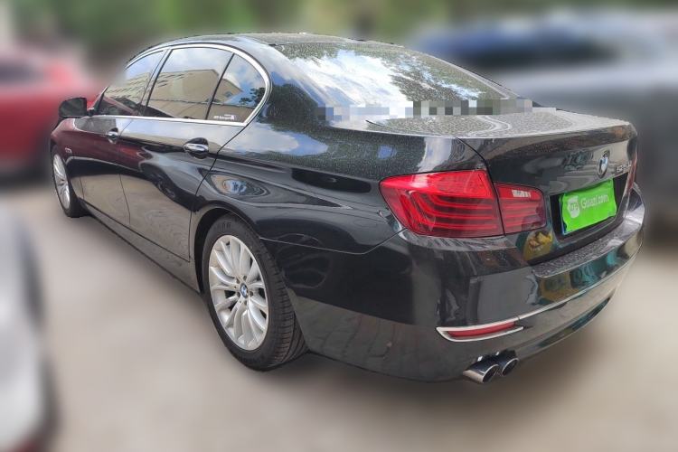 Used BMW 5 Series 2017 525Li Luxury Design Package Rear Left 45 Deg