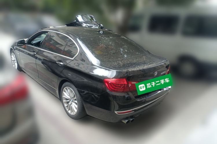 Used BMW 5 Series 2017 525Li Luxury Design Package Rear Left 45 Deg