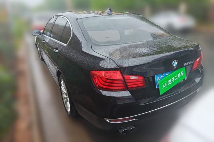 Used BMW 5 Series 2017 525Li Luxury Design Package Rear Left 45 Deg