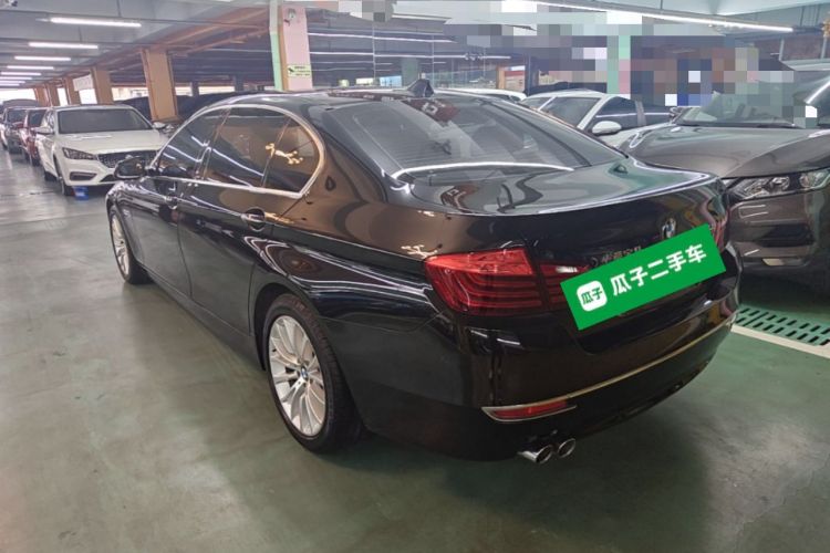 Used BMW 5 Series 2017 525Li Luxury Design Package Rear Left 45 Deg