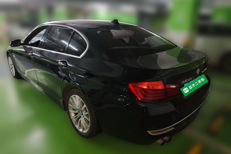 Used BMW 5 Series 2017 525Li Luxury Design Package Rear Left 45 Deg