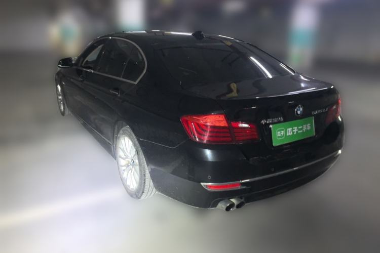 Used BMW 5 Series 2017 525Li Luxury Design Package Rear Left 45 Deg