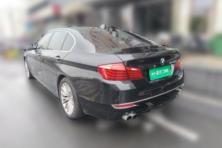 Used BMW 5 Series 2017 525Li Luxury Design Package Rear Left 45 Deg
