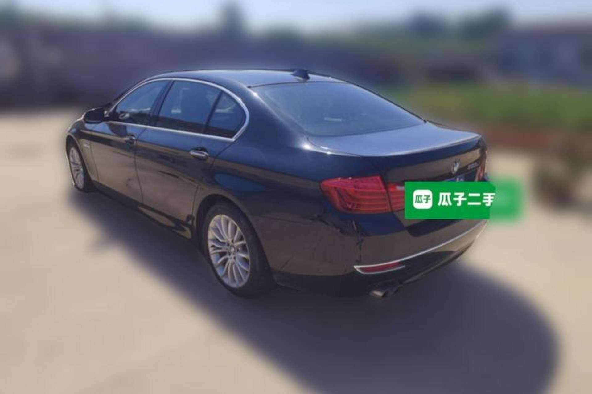 Used BMW 5 Series 2017 525Li Luxury Design Package Rear Left 45 Deg