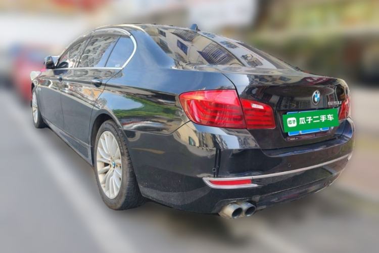 Used BMW 5 Series 2017 525Li Luxury Design Package Rear Left 45 Deg