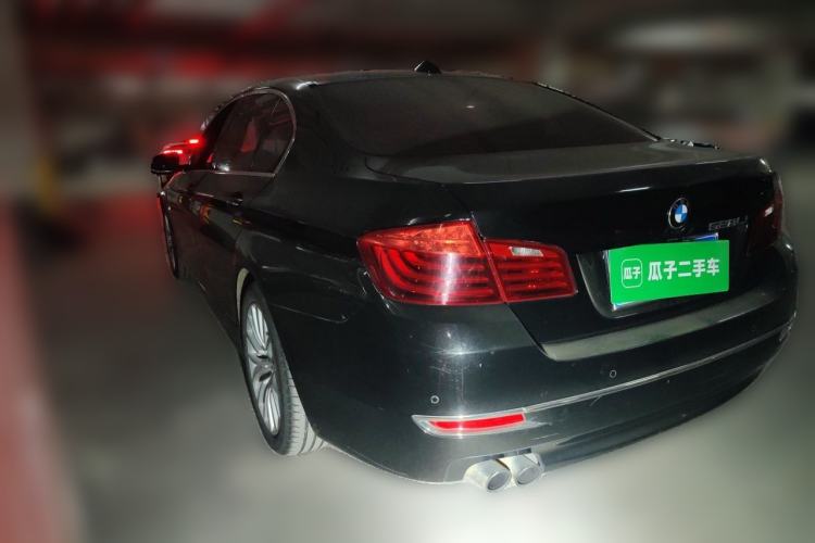 Used BMW 5 Series 2017 525Li Luxury Design Package Rear Left 45 Deg