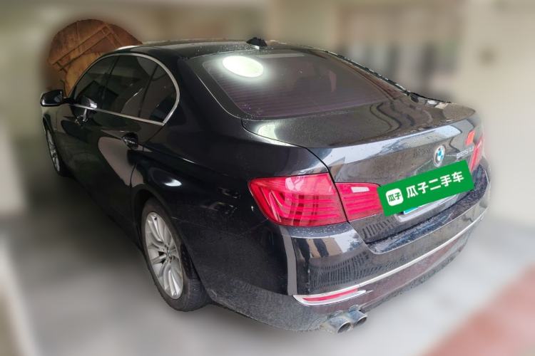 Used BMW 5 Series 2017 525Li Luxury Design Package Rear Left 45 Deg