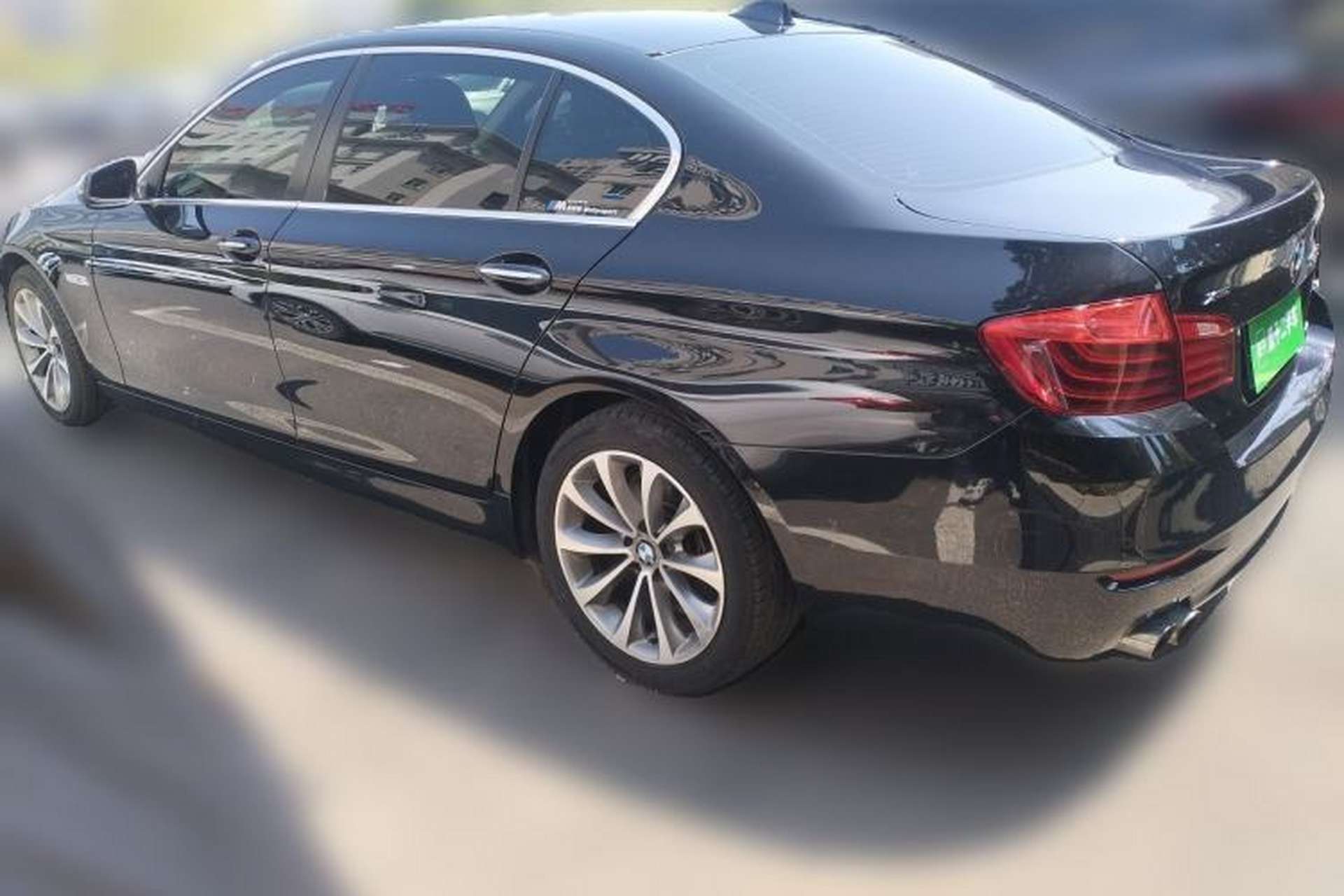 Used BMW 5 Series 2017 525Li Leading Model Rear Left 45 Deg