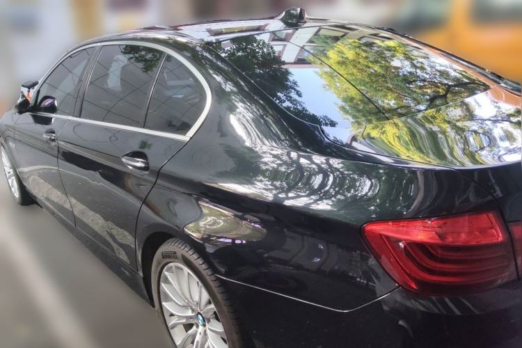 Used BMW 5 Series 2017 525Li Luxury Design Package Rear Left 45 Deg
